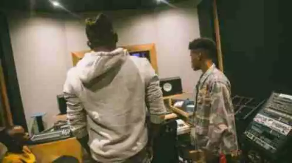 Nigerian Rapper Ycee Spotted In Studio With Nasty C (Photos)